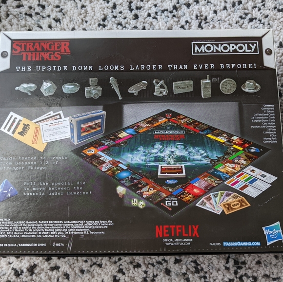 Stranger Things Monopoly Collector's Edition New - Picture 2 of 4